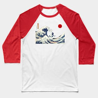 Surfer on the great wave Baseball T-Shirt